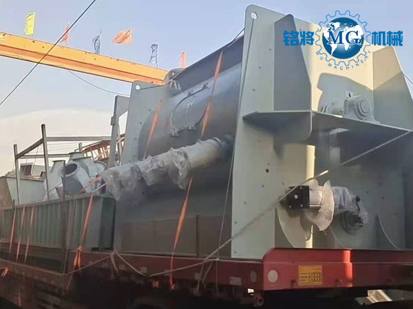 陜西西安定制犁刀混合機成套設(shè)備發(fā)貨！